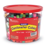Plastic Centimeter Cubes (Set of 1000) - Learning Resources - BabyOnline HK