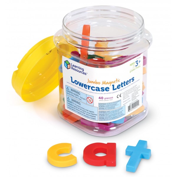 Jumbo Lowercase Magnetic Letters - Learning Resources - BabyOnline HK