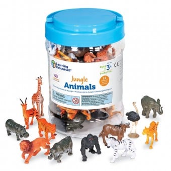Jungle Animals - Set of 60 Counters