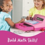 Pretend & Play - 計算器收銀機 - 粉紅色 (美元) - Learning Resources - BabyOnline HK