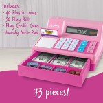 Pretend & Play - Calculator Cash Register - Pink (US Currency) - Learning Resources - BabyOnline HK