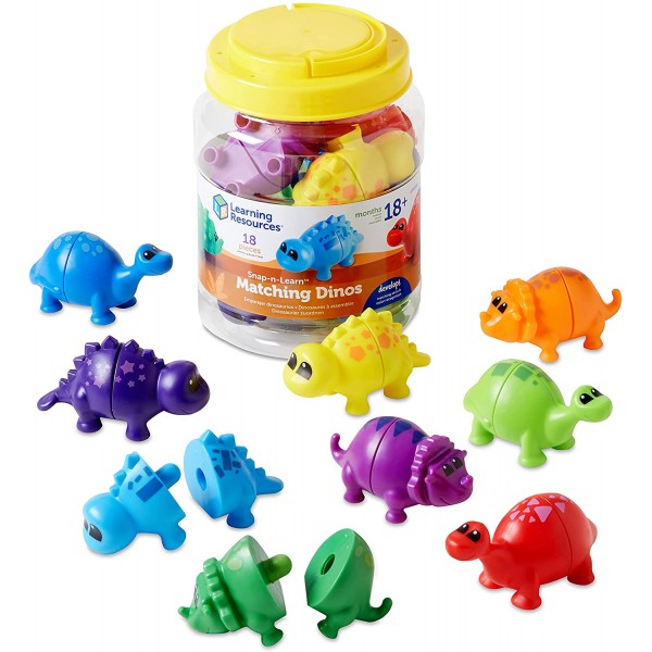 Snap-n-Learn - Matching Dinos - Learning Resources - BabyOnline HK