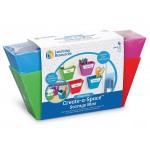 Magnetic Create-a-Space - Storage Boxes (Set of 4) - Learning Resources - BabyOnline HK