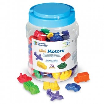 Mini-Motor - Sorting and Counting (72 pieces)