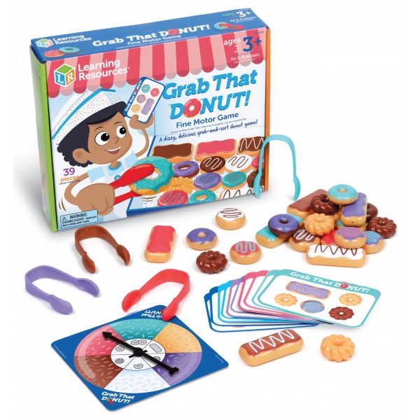 Grab That Donut Fine Motor Game - Learning Resources - BabyOnline HK