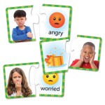 Feelings & Emotions - Puzzle Cards - Learning Resources - BabyOnline HK