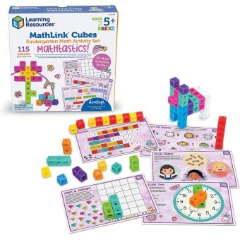 MathLink® Cubes Kindergarten Math Activity Set: Mathtastics!