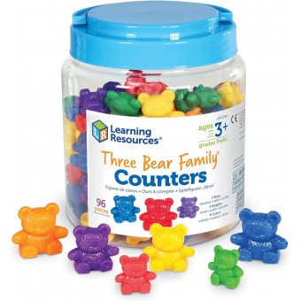 Three Bear Family - Counters (Set of 96)