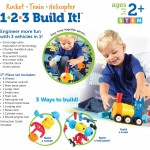 STEM - 1.2.3 Build It! Rocket.Train.Helicopter - Learning Resources - BabyOnline HK