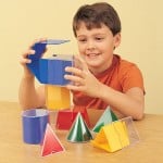 Folding Geometric Shapes (32 pieces) - Learning Resources