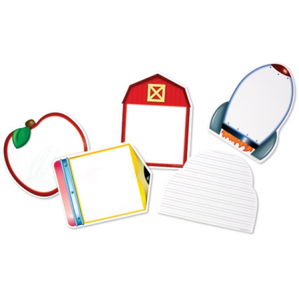Themed Write & Wipe Boards - Assorted (Set of 5) - Learning Resources - BabyOnline HK