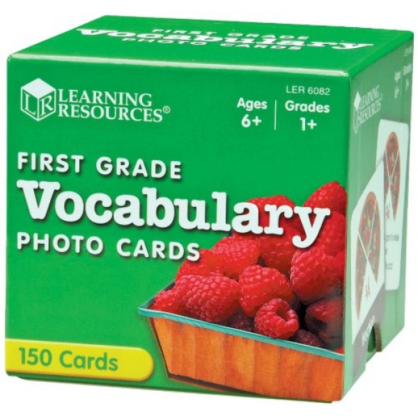 First Grade Vocabulary Photo Cards (150 cards) - Learning Resources - BabyOnline HK