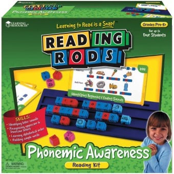 Reading Rods® Phonemic Awareness Kit (Grade Pre-K+)