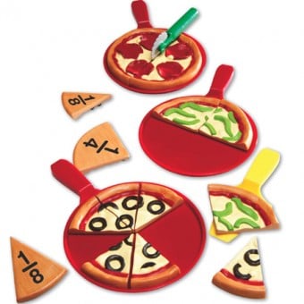 Smart Snacks - Piece-A-Pizza Fractions (份數)