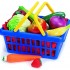 Pretend & Play® Fruit & Vegetable Play Food Basket Set