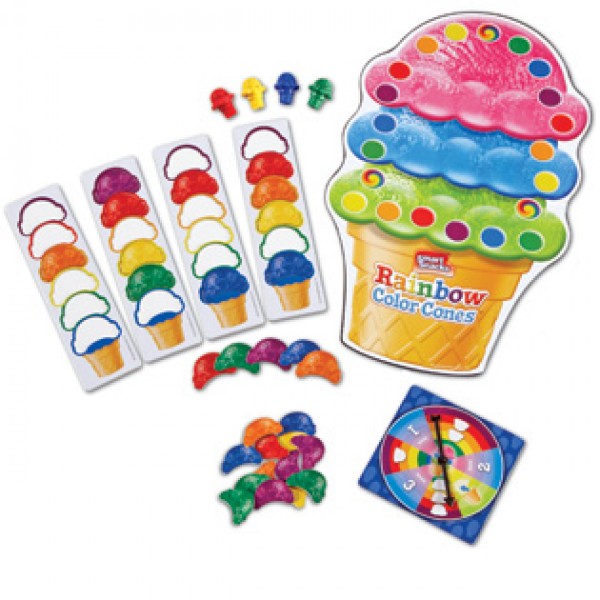 Smart Snacks - Rainbow Color Cones Game - Learning Resources - BabyOnline HK