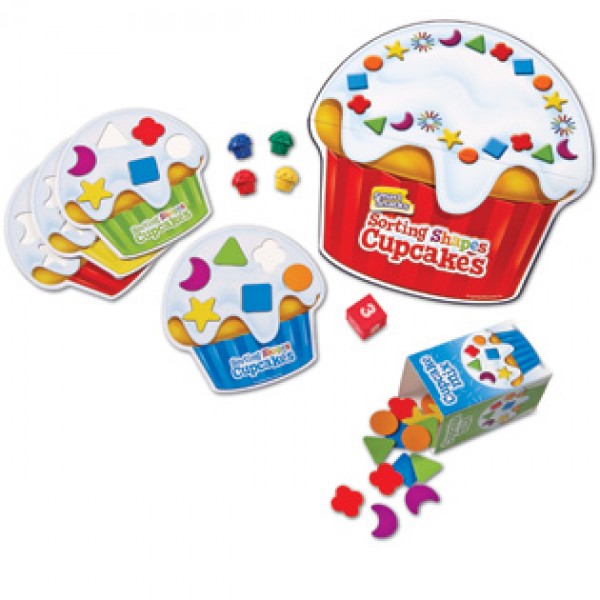Smart Snacks - Shapes Cupcakes Game - Learning Resources - BabyOnline HK
