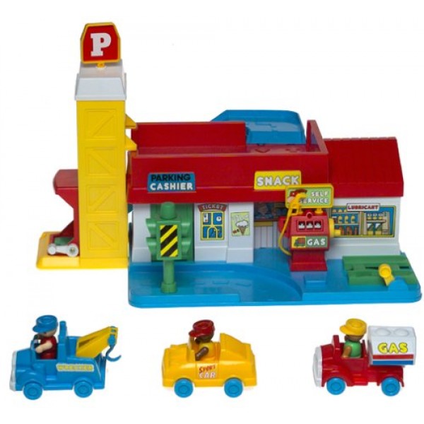 Pretend & Play - Service Station **No Packing** - Learning Resources - BabyOnline HK