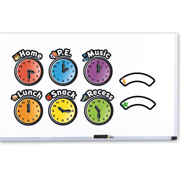 Magnetic Daily Schedule Clocks - Learning Resources - BabyOnline HK