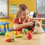 New Sprouts Fresh Picked Fruit & Veggie Tote - Learning Resources