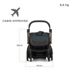 Leclercbaby - Influencer Air Stroller (Piano Black) - Leclercbaby - BabyOnline HK