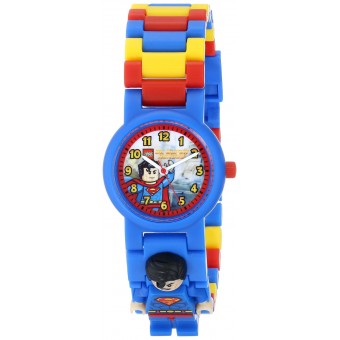 LEGO DC Super Heroes Superman Minifigure Link Watch