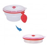 Silicone Collapsible Multi Purpose Cooker - 800ml (Red) - Lexngo - BabyOnline HK