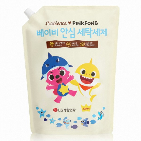 LG Baby Liquid Laundry Detergent Refill 2.2L - Babience by LG - BabyOnline HK