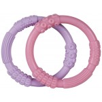 Silicone Teethers (2 pcs) - Pink & Purple - LifeFactory - BabyOnline HK