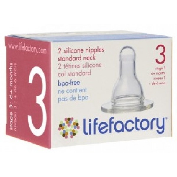 Nipple - Size 3 (6+ months) - LifeFactory - BabyOnline HK