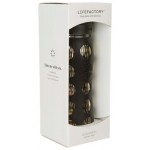 Glass Water Bottle with Classic Cap and Silicone Sleeve - 24k Fused Gold 650ml - Onyx Freestyle - LifeFactory - BabyOnline HK