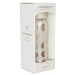 Glass Water Bottle with Classic Cap and Silicone Sleeve - 24k Fused Gold 650ml - Pearl Dot - LifeFactory - BabyOnline HK