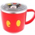Mickey Mouse - Stainless Steel Cup with Lid - Red