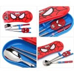 Spiderman - Spoon & Chopsticks Set with Case - Lilfant - BabyOnline HK