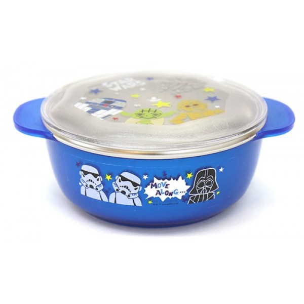 Star Wars - Stainless Steel Bowl with Lid - Lilfant - BabyOnline HK