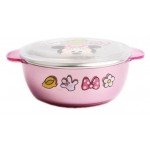 Minnie Mouse - Stainless Steel Bowl with Lid - Lilfant - BabyOnline HK