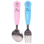 Barbapapa - Spoon & Fork Set - Lilfant - BabyOnline HK