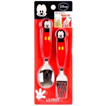 Mickey Mouse - Spoon & Fork Set