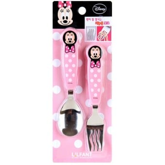 Minnie Mouse - Spoon & Fork Set