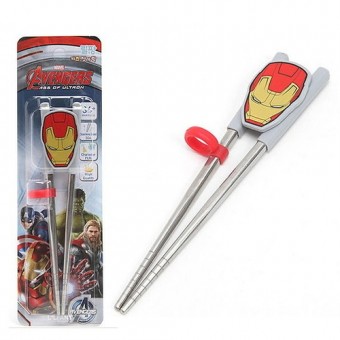 Iron Man - 不鏽鋼小童學習筷子