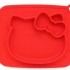Hello Kitty - 防滑矽膠餐墊碟 (紅色)