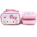 Hello Kitty - Lunch Boxes with Carrying Bag - Lilfant - BabyOnline HK