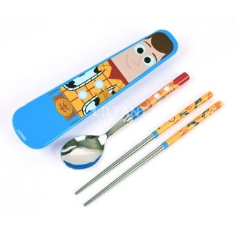 Toy Story 4 - 不鏽鋼小童匙+筷子連盒