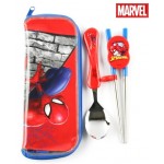 Spiderman - Spoon & Chopsticks Set with Bag - Lilfant - BabyOnline HK