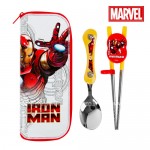 Marvel Avengers - Spoon & Chopsticks Set with Bag - Lilfant - BabyOnline HK