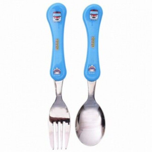 Titipo Titipo - Stainless Steel 304 - Spoon & Fork Set - Lilfant - BabyOnline HK