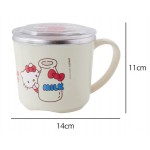 Hello Kitty - 不鏽鋼內膽杯連蓋 210ml - Lilfant - BabyOnline HK