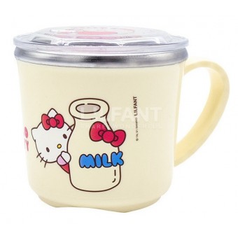 Hello Kitty - Stainless Steel Cup with Lid 210ml