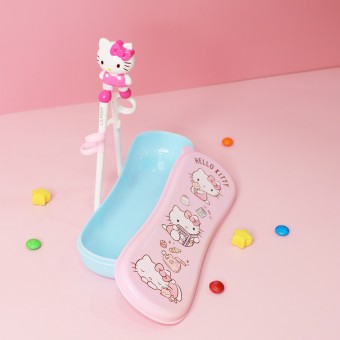 Hello Kitty - 訓練筷子連盒