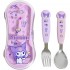Kuromi - 304 Stainless Steel Spoon & Fork with Case